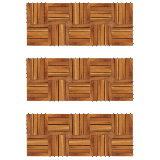 Террасная плитка с вертикальным рисунком 30 х 30 см акация 30 шт.