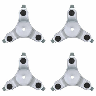 mööblirullikud 4 tk 16 x 14,5 x 5,5 cm teras 180 kg