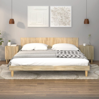 öökapid 2 tk, Sonoma tamm, tehispuit