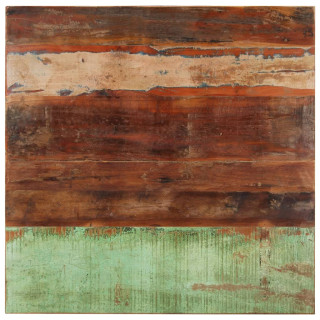 ruudukujuline lauaplaat 80x80 cm 15–16 mm taaskasutatud puit