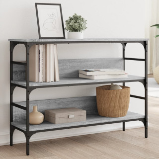 konsoollaud, hall Sonoma tamm, 100x32x75 cm, tehispuit