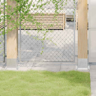 postialused ruudukujulised 12 tk, 141x141 mm, tsingitud teras