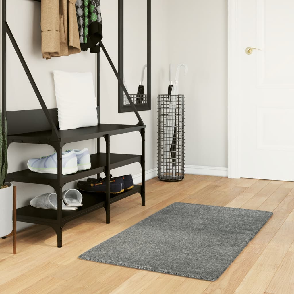 kõrge narmaga Shaggy vaip, roheline, 60x110 cm