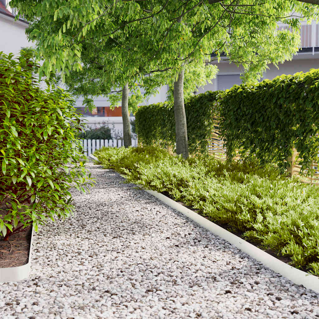 muruääred 50 tk valge 10x103 cm külmvaltsitud teras