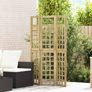 Välisuse privaatsus-ekraan Pruun 120 x 180 cm Immutatud kuusk