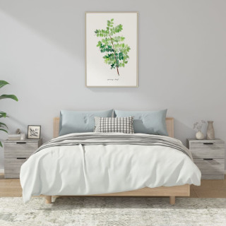 öökapid 2 tk, hall Sonoma tamm, tehispuit