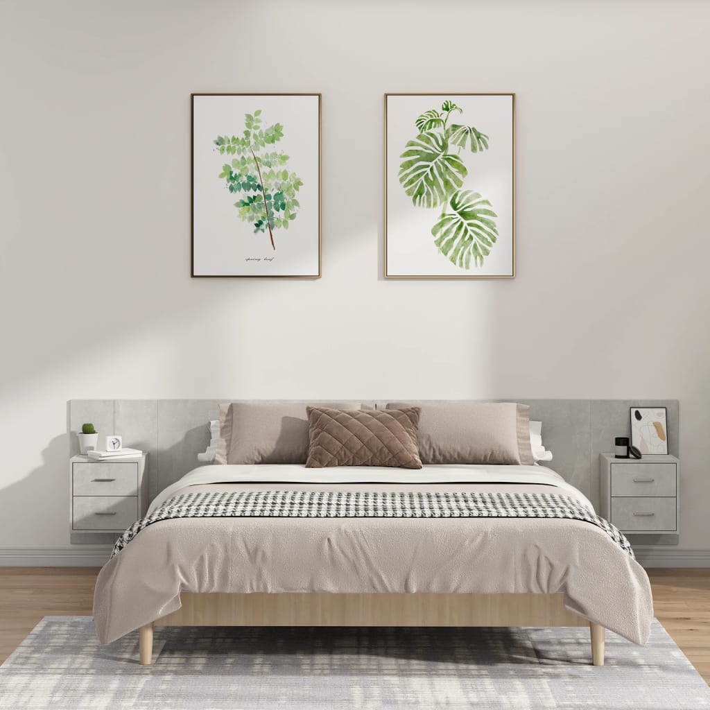 voodipeats kappidega, betoonhall, tehispuit