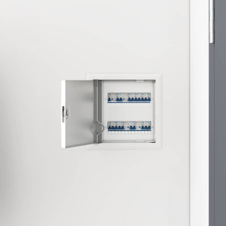 Juurdepääs paneel 2 pcs Valge 20 x 20 cm Teras