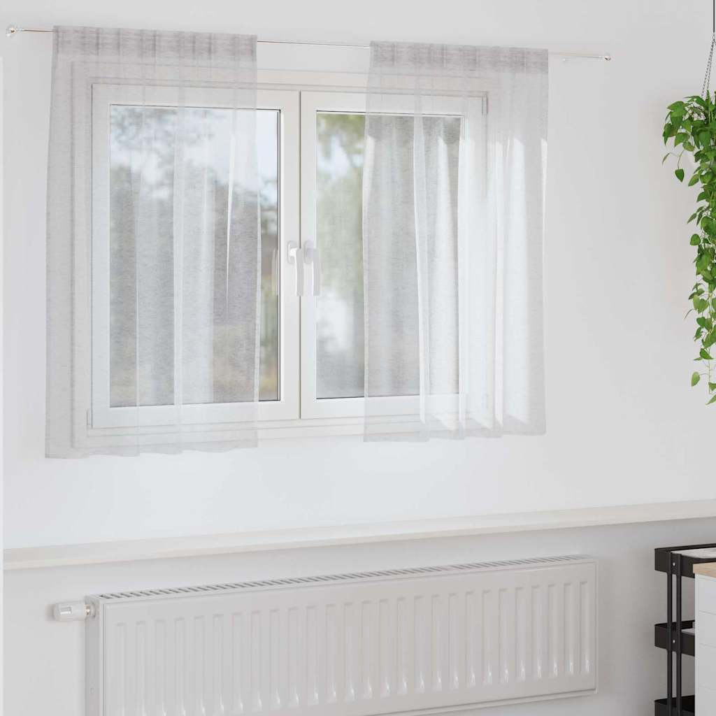 Kardinaid kardinatega 2 pcs Helehall 140x140cm Polüester