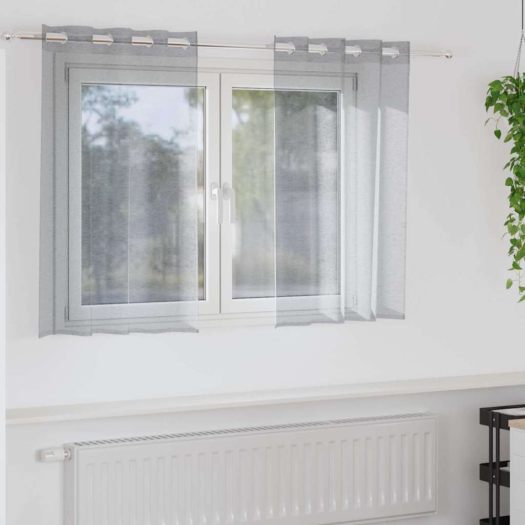 Kardinaid kardinatega 2 pcs Tumehall 140x140cm Polüester