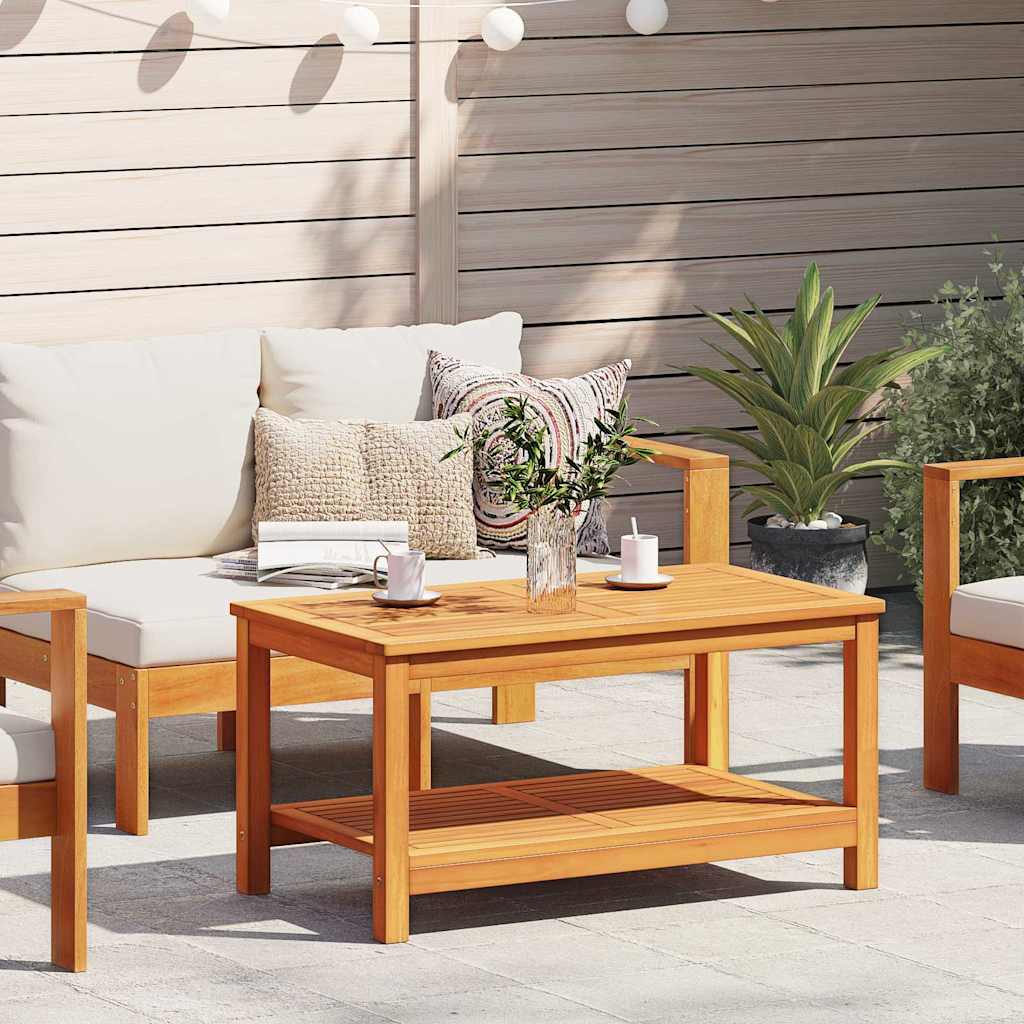 Журнальный столик 110x55x45 см, массив акации