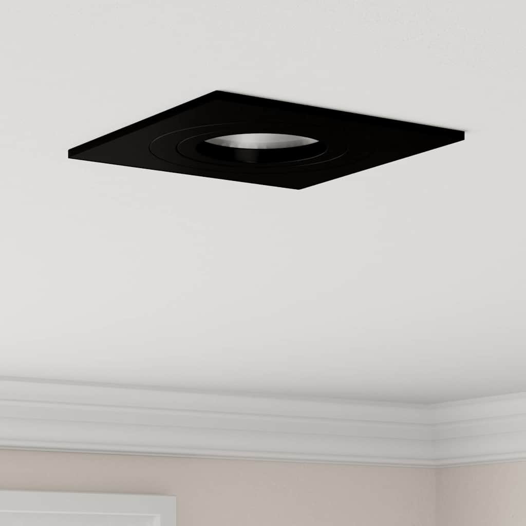 Spotlightid prožektoritega 24 pcs Must 9 x 9 x cm Alumiinium