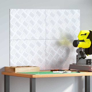 Алюминиевые Рифленые Пластины 4 Шт. Противоскользящие 40x30 см