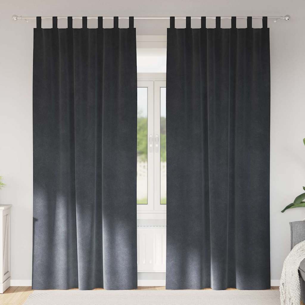 Kardinaid kardinatega 2 pcs Helehall 140 x 245 cm Samet