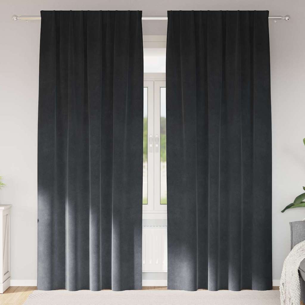 Kardinaid kardinatega 2 pcs Helehall 140 x 245 cm Samet