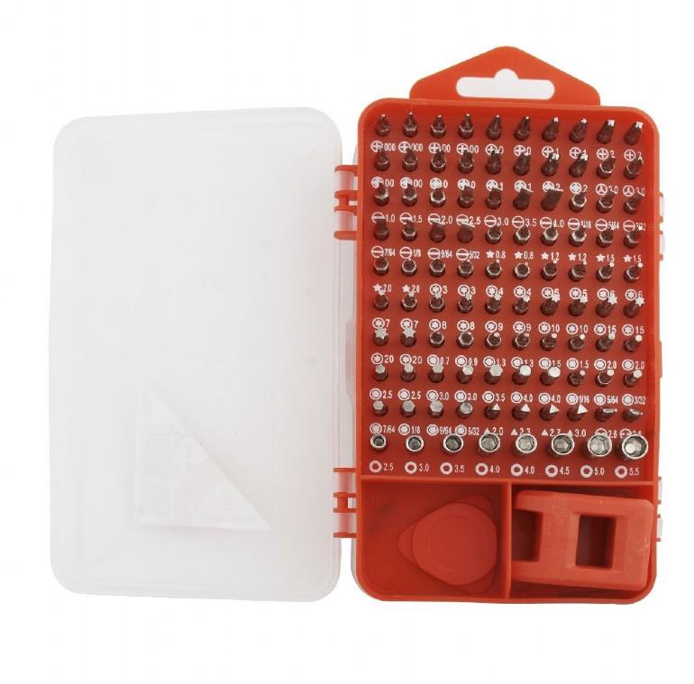 Täppiskruvikeerajate komplekt elektroonika parandamiseks