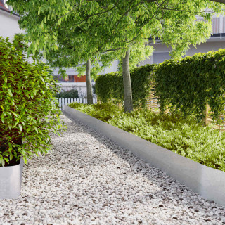 Muruääred 10 tk 25x103 cm tsingitud teras