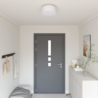 Laelamp Valge 30 x 13.5 cm kangas