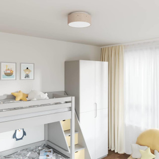 Laelamp Pruunikashall 30 x 13.5 cm kangas