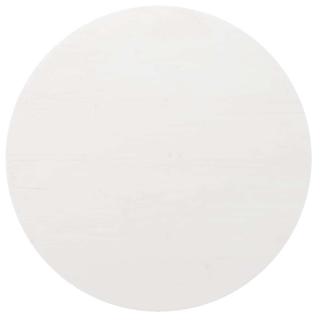 столешница, белая Ø80 x 2,5 см, сосна