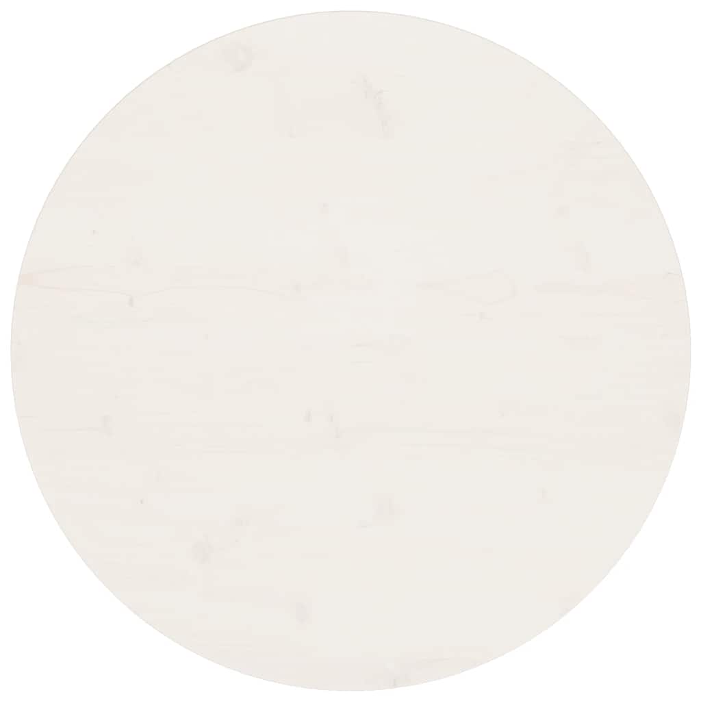 столешница, белая Ø70x2,5 см, сосна