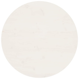 lauaplaat, valge Ø70x2,5 cm, männipuit