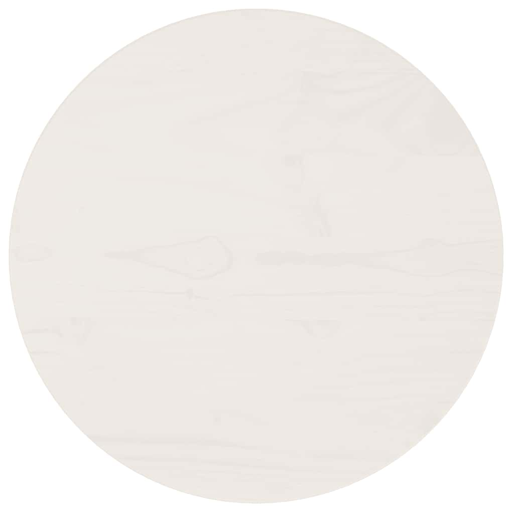 столешница, белая Ø40 x 2,5 см, сосна