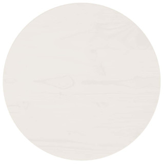 lauaplaat, valge Ø40 x 2,5 cm, männipuit