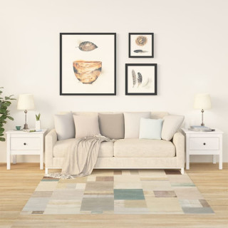 lisalauad 2 tk, valge, 50 x 50 x 49 cm, männipuit