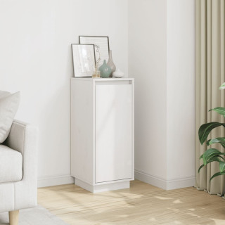 Puhvetkapp, valge, 31,5x34x75 cm, männipuit