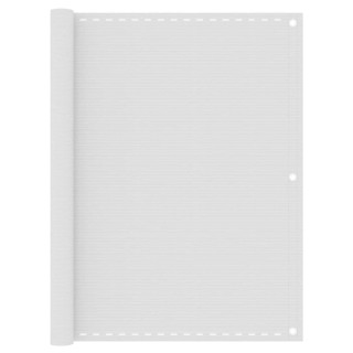 Балконный экран, белый, 120 x 500 см, HDPE