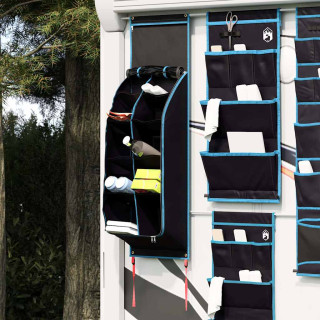 Säilituskott ladustamisega Must ja Sinine 140 x 40 cm oxford