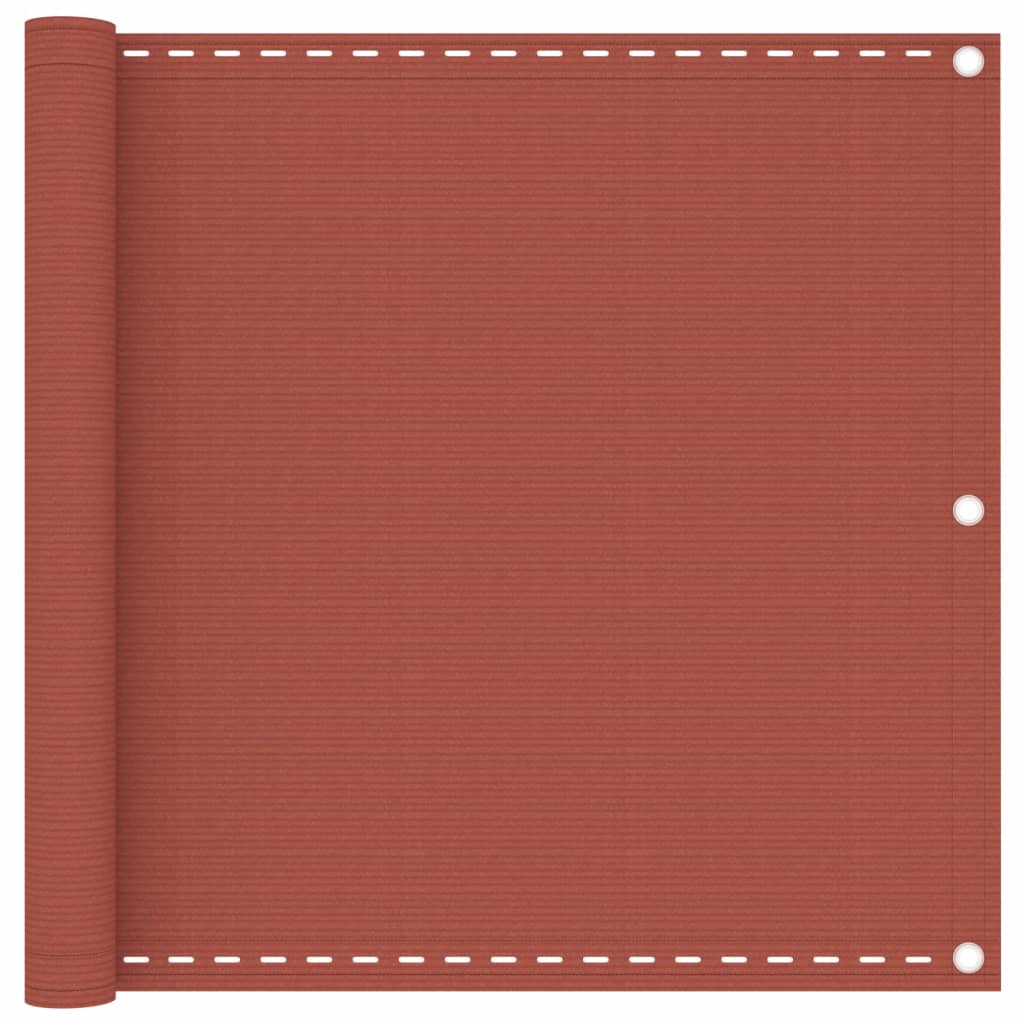 rõdusirm, terrakota, 90 x 300 cm, HDPE