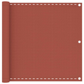 rõdusirm, terrakota, 90 x 400 cm, HDPE