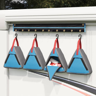 Säilituskott Hall, Sinine, Punane 24 x 16 x 24 cm oxford