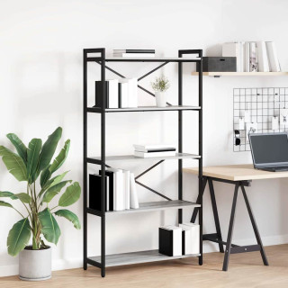 Raamatukapp Hall Sonoma 80 x 30 x 153 cm Tehispuit