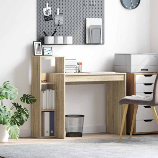 Laud riiuliga Sonoma tamm 100 x 40 x 90 cm Tehispuit