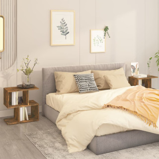 Прикроватные тумбочки 2 шт., дымчатый дуб, 50 x 30 x 51,5 см, искусственное дерево