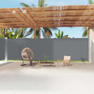 lahtitõmmatav külgsein, antratsiithall, 220 x 1200 cm