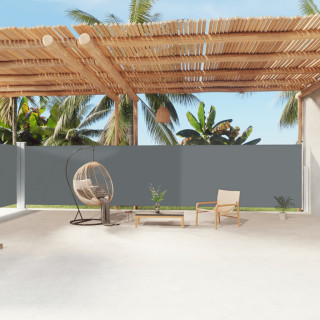 Выдвижная боковая стенка, 180 x 1200 см, антрацитово-серый