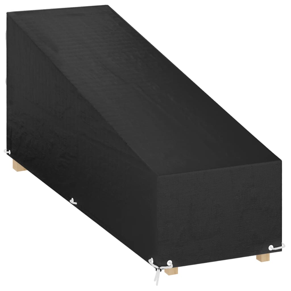 Чехол для шезлонга, 12 петель, 200 x 65 x 35/60 см, полиэтилен