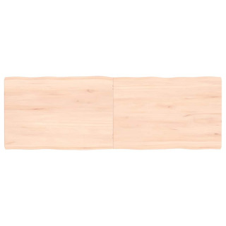 lauaplaat, 120x40x(2-4) cm, täispuit, naturaalsed servad