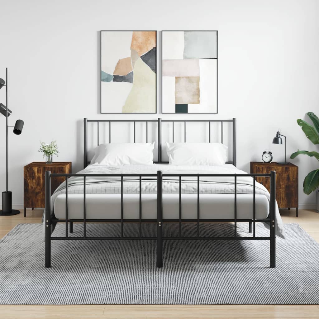 Прикроватные тумбочки 2 шт, дымчатый дуб, 40 x 40 x 50 см, искусственное дерево