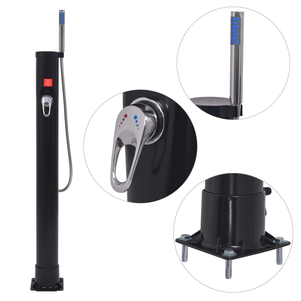 päikesedušš 8 l PVC teras