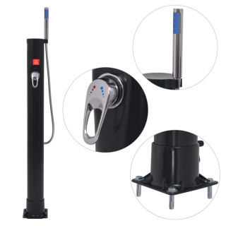 Солнечный душ 8 л ПВХ сталь