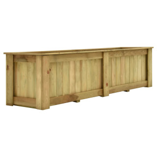 Поднятая грядка 196 x 50 x 50 см из пропитанной сосны