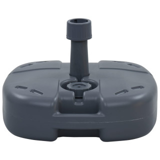 kaasaskantav päevavarju alus, hall, liiva/veega täidetav