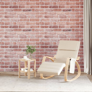 3D стеновые панели 10 шт, красные, 100 x 50 см, EPS