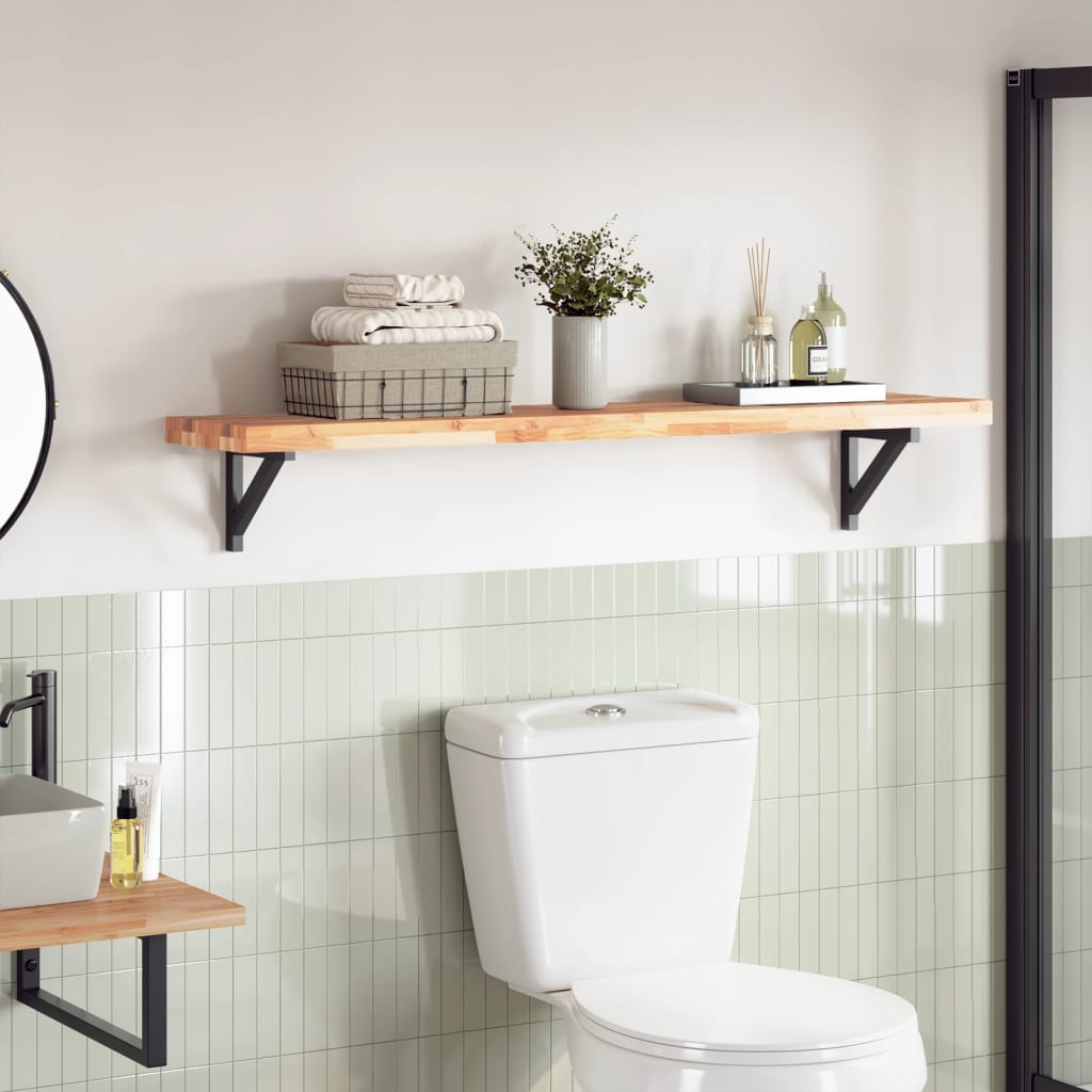 столешница, 160x30x4 см, прямоугольник, дерево акация