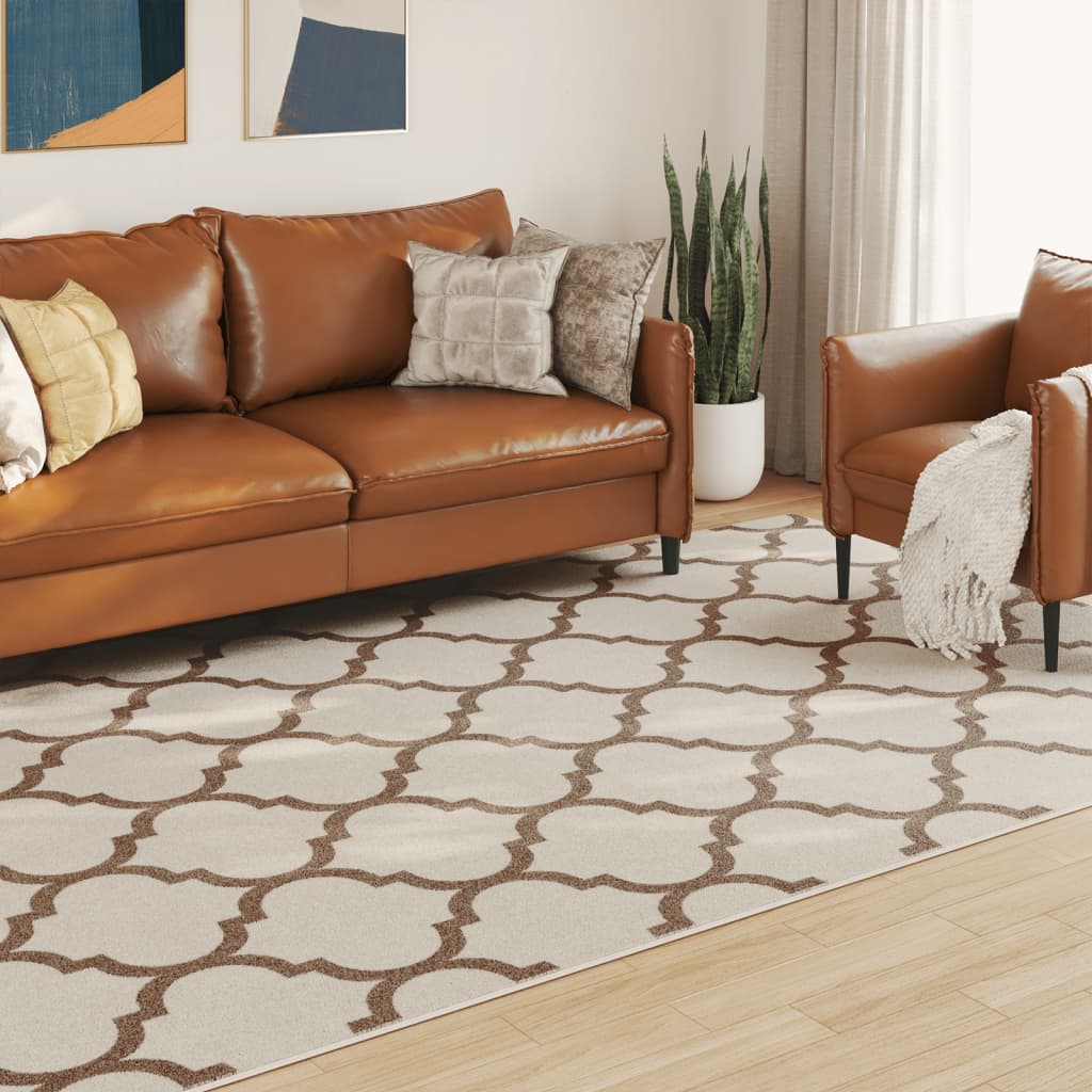 toa- ja õuevaip, lühikese narmaga, mitmevärviline, 190x300 cm